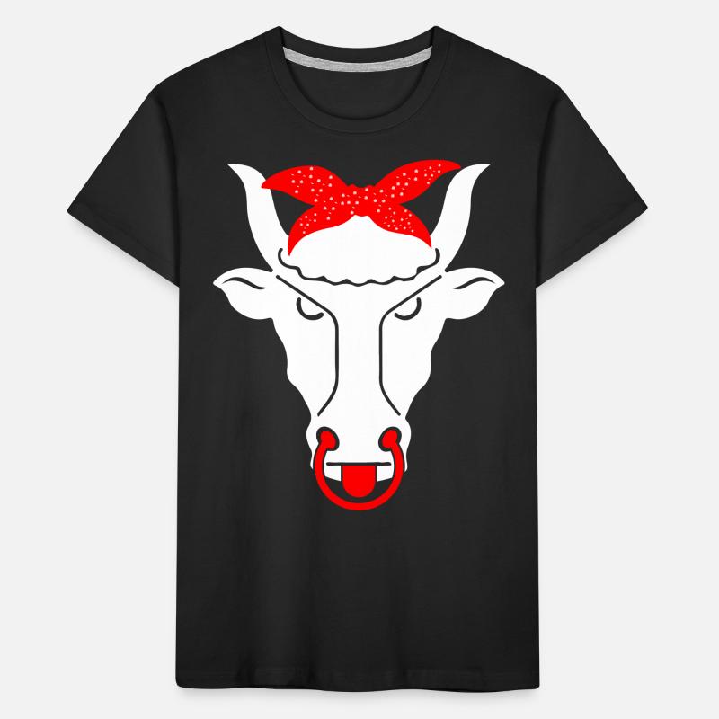 Schweizer Kuh Kinder Premium Bio T-Shirt