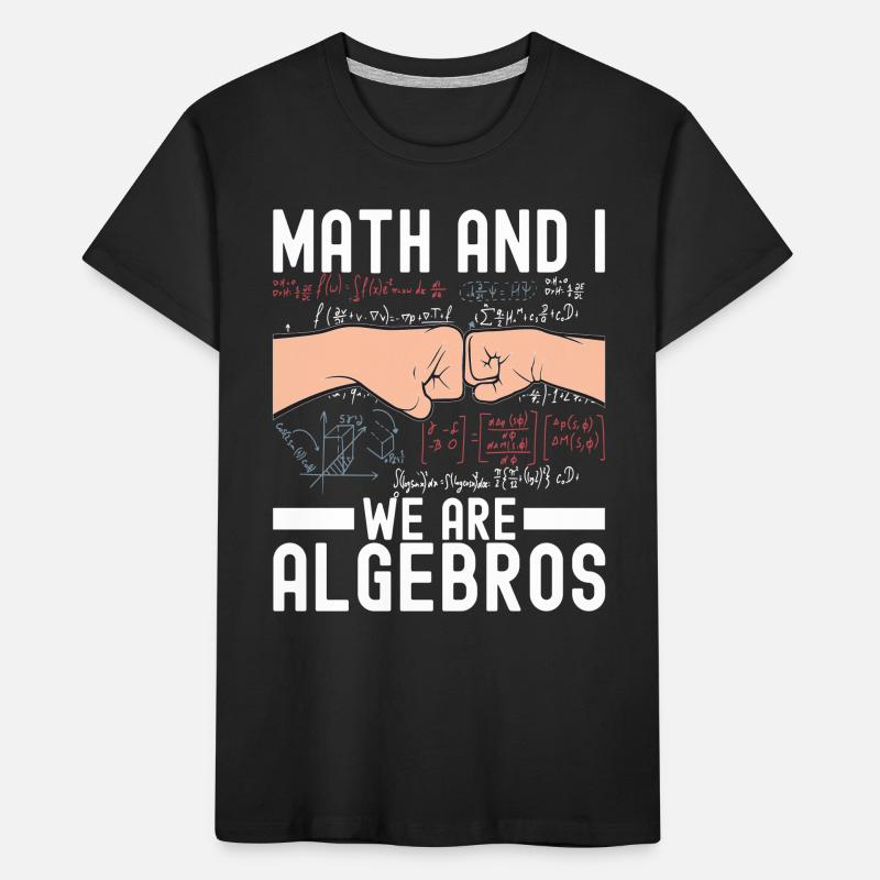 Math Teacher Mathematics Kids' Premium Organic T-Shirt