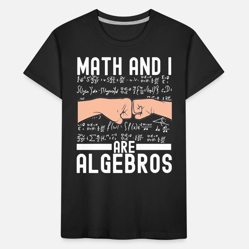 Math Teacher Mathematics Kids' Premium Organic T-Shirt