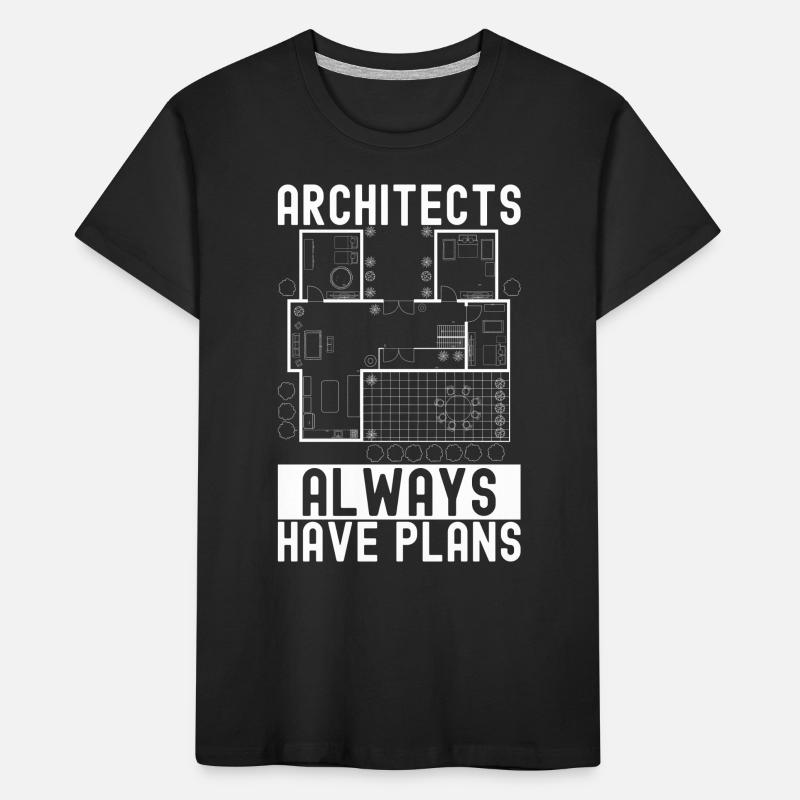 Architecture d’architecte T-shirt bio Premium Enfant