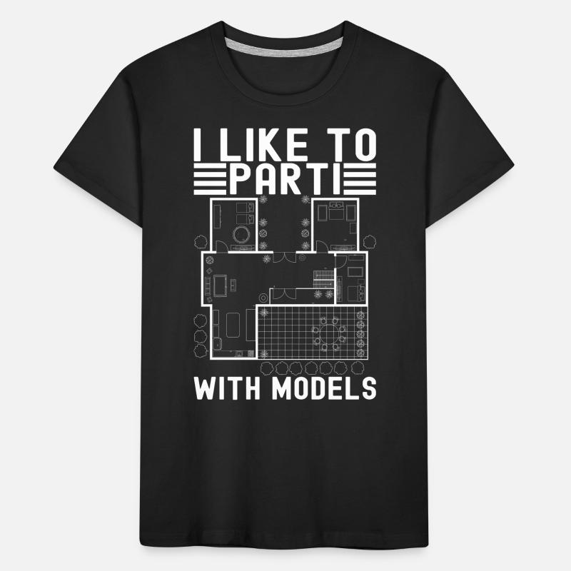 Architecture d’architecte T-shirt bio Premium Enfant