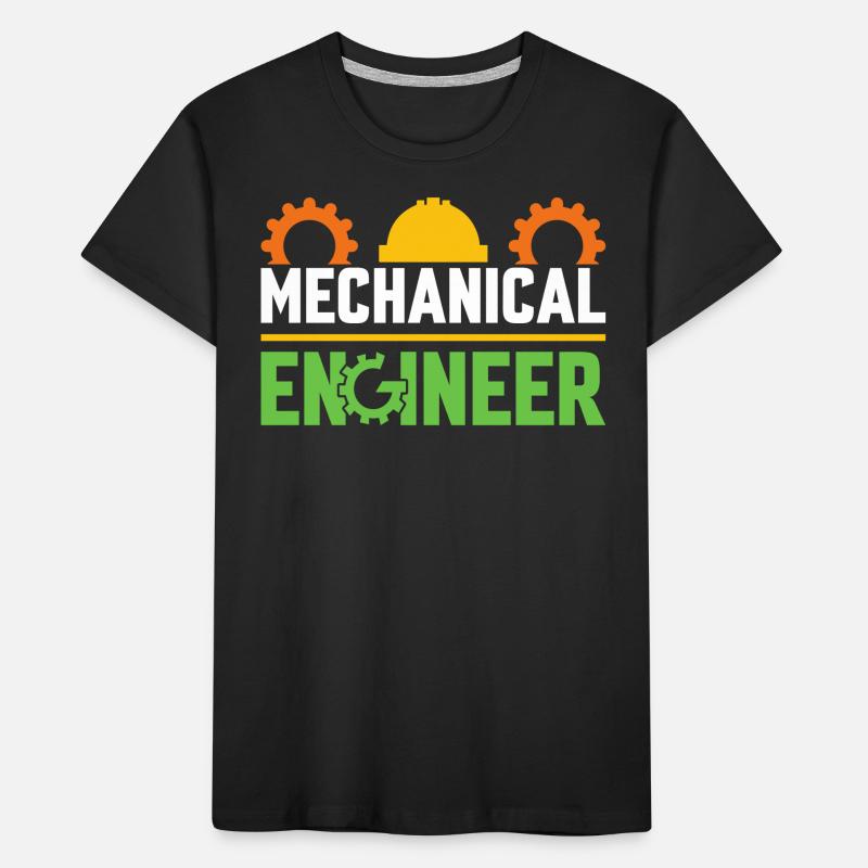 Mechanics Engineer Mechanical Engineering Kids' Premium Organic T-Shirt
