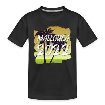 Mallorca 2022 - Kids' Premium Organic T-Shirt - black - Front