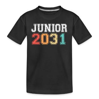 Junior 2031 Graduation Rétro Vintage - T-shirt bio Premium Enfant - noir - Devant