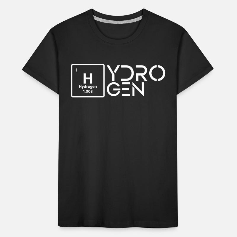Hydrogène Hydrogène Élément d’énergie T-shirt bio Premium Enfant