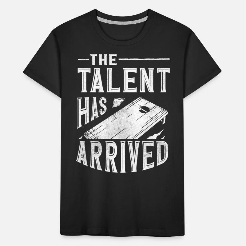 Cornhole -Spieler, Cornhole Kinder Premium Bio T-Shirt