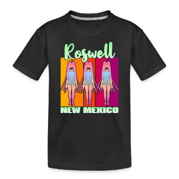 Roswell New Mexico - Kinder Premium Bio T-Shirt - Schwarz - Vorne