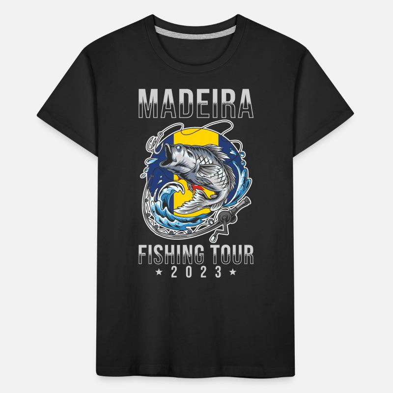 Excursion de pêche à Madère 2023 T-shirt bio Premium Enfant