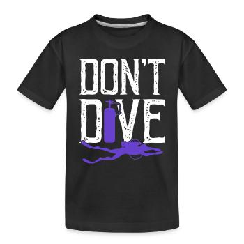 plongeurs plongeurs - T-shirt bio Premium Enfant - noir - Devant
