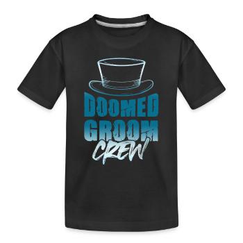équipage de toilettage - T-shirt bio Premium Enfant - noir - Devant