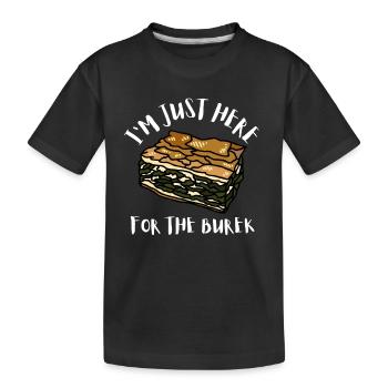 Bosnie Burek Bosnie-Herzégovine patriotique - T-shirt bio Premium Enfant - noir - Devant