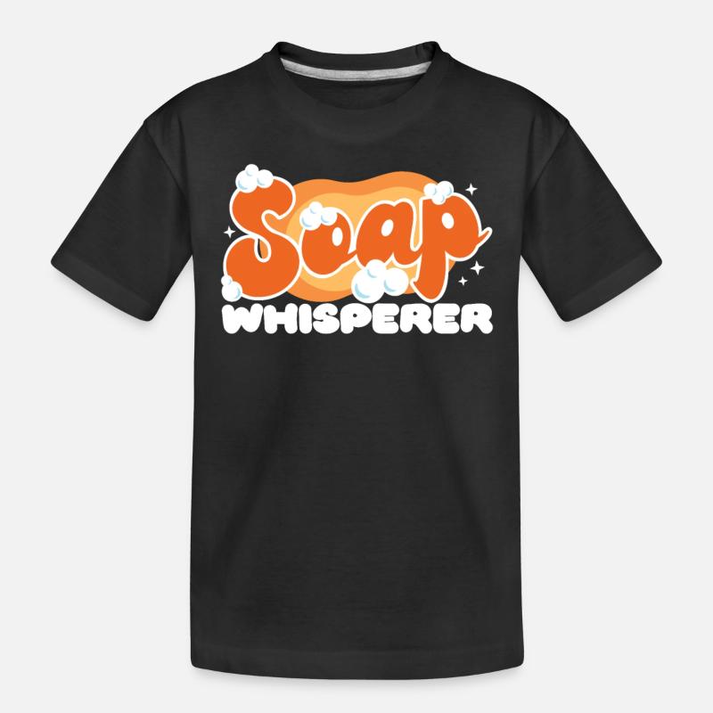 Soap Making Crafting Soap - Kinder Premium Bio T-Shirt - Schwarz