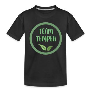 Vegan Vegan Animal Welfare Vegetarian Vegetarian - Kids' Premium Organic T-Shirt - black - Front