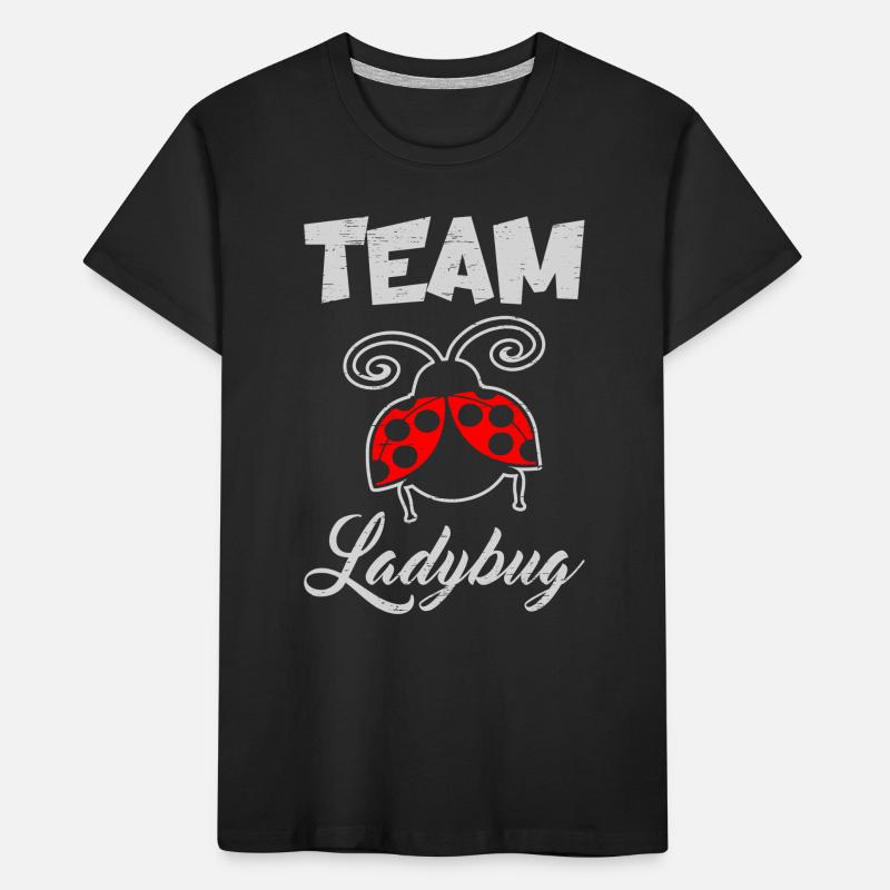Équipe Ladybug Étudiants en sciences Entomologiste T-shirt bio Premium Enfant