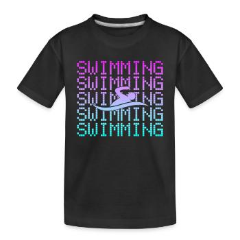 Nager - T-shirt bio Premium Enfant - noir - Devant