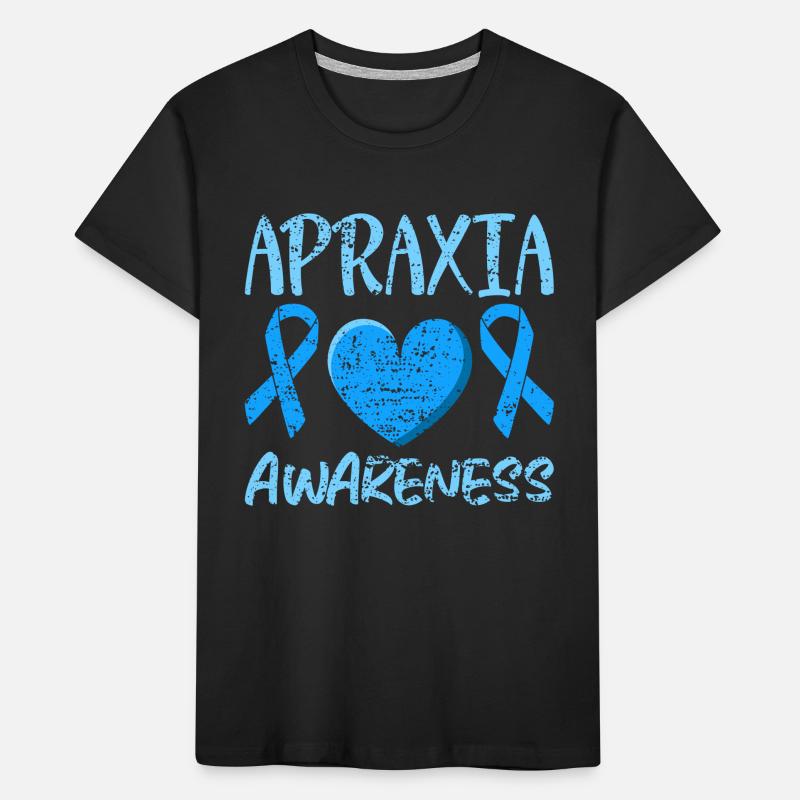 Conscience de l’apraxie de la parole Je fais l’apraxie de la parole T-shirt bio Premium Enfant