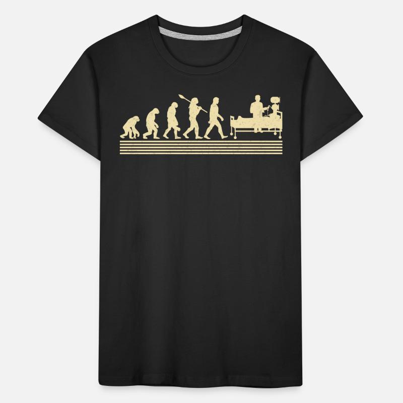 Evolution Des Atemtherapeuten Kinder Premium Bio T-Shirt