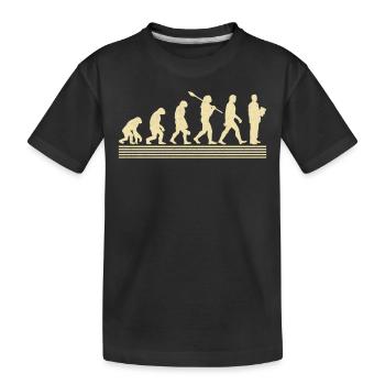 Évolution du médecin - T-shirt bio Premium Enfant - noir - Devant