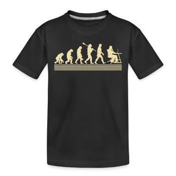 Administrator Development - Kids' Premium Organic T-Shirt - black - Front