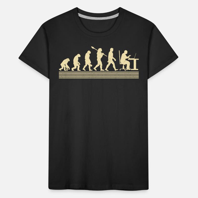 Evolution Of The Computer Programmer Kids' Premium Organic T-Shirt