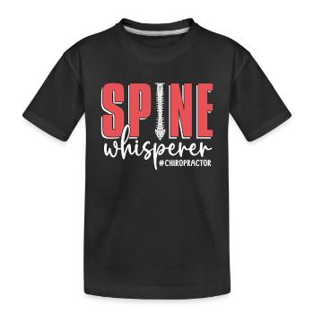 Chiropraticien Chiropractic Physio Cool Gift - T-shirt bio Premium Enfant - noir - Devant