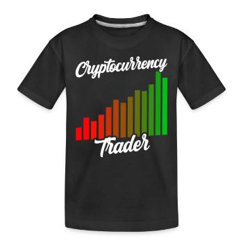 Cryptocurrency Traders Crypto Crypto Trader - T-shirt bio Premium Enfant - noir - Devant