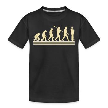 Directeur des ventes Evolution - T-shirt bio Premium Enfant - noir - Devant