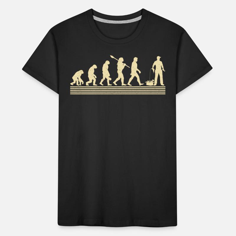 Mechanische Evolution Kinder Premium Bio T-Shirt