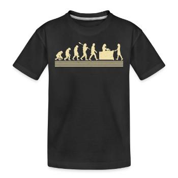 Évolution de la caisse - T-shirt bio Premium Enfant - noir - Devant