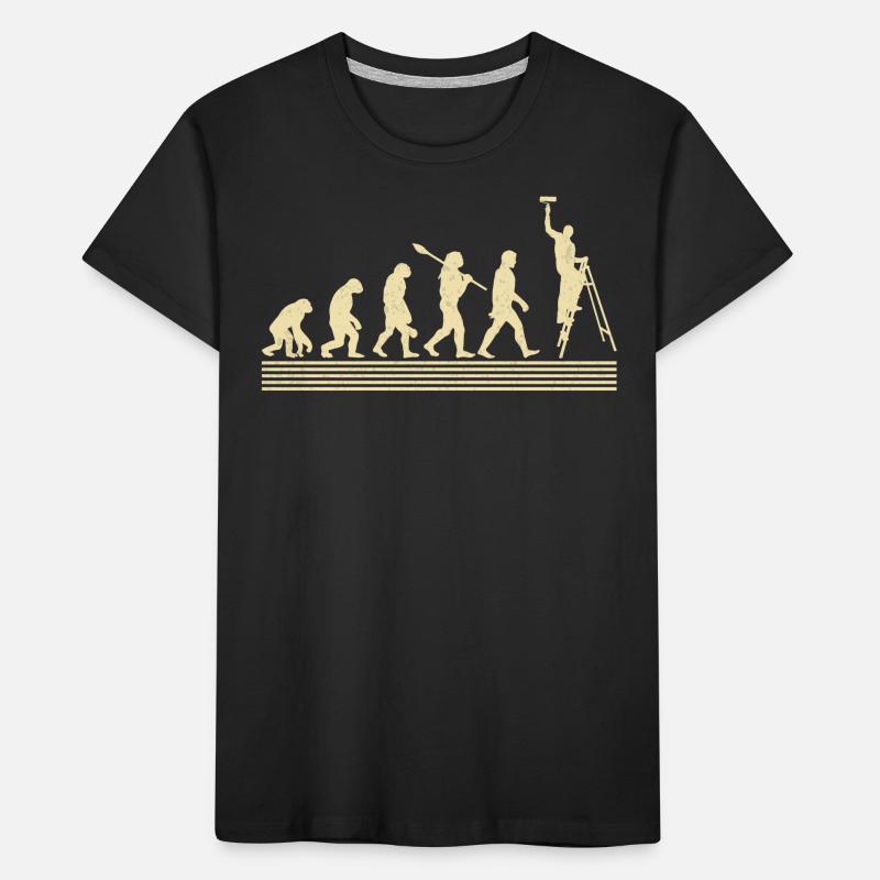 Maler-evolution Kinder Premium Bio T-Shirt