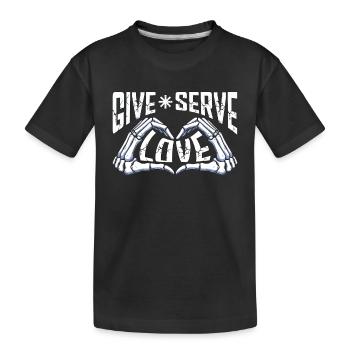 Chiropraticien Physio Chiropraticien Cadeau d’amour - T-shirt bio Premium Enfant - noir - Devant