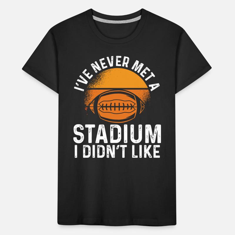 I've never had a retro stadium Kids' Premium Organic T-Shirt