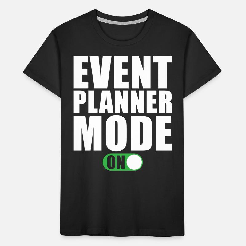 Event Planer Modus Ein Kinder Premium Bio T-Shirt