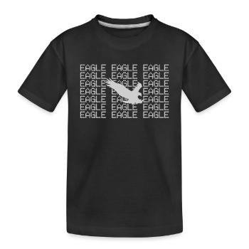 Aigle - T-shirt bio Premium Enfant - noir - Devant