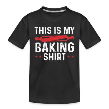 C’est ma chemise de joue préférée - T-shirt bio Premium Enfant - noir - Devant