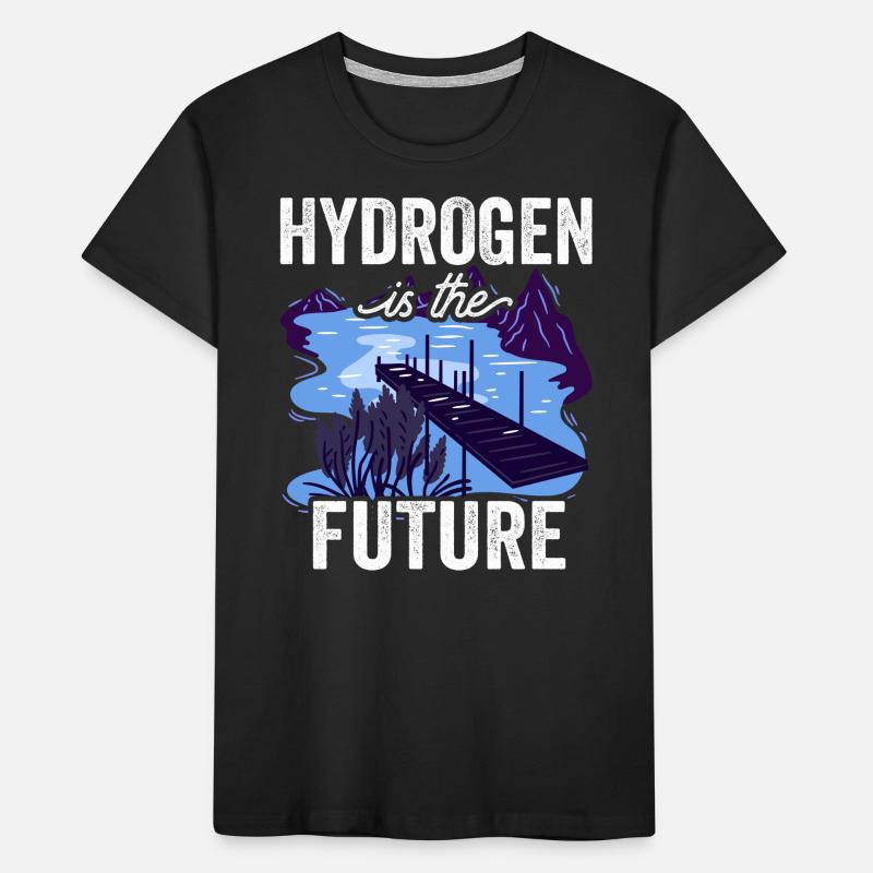 Hydrogen is the future Element hydrogen Kids' Premium Organic T-Shirt