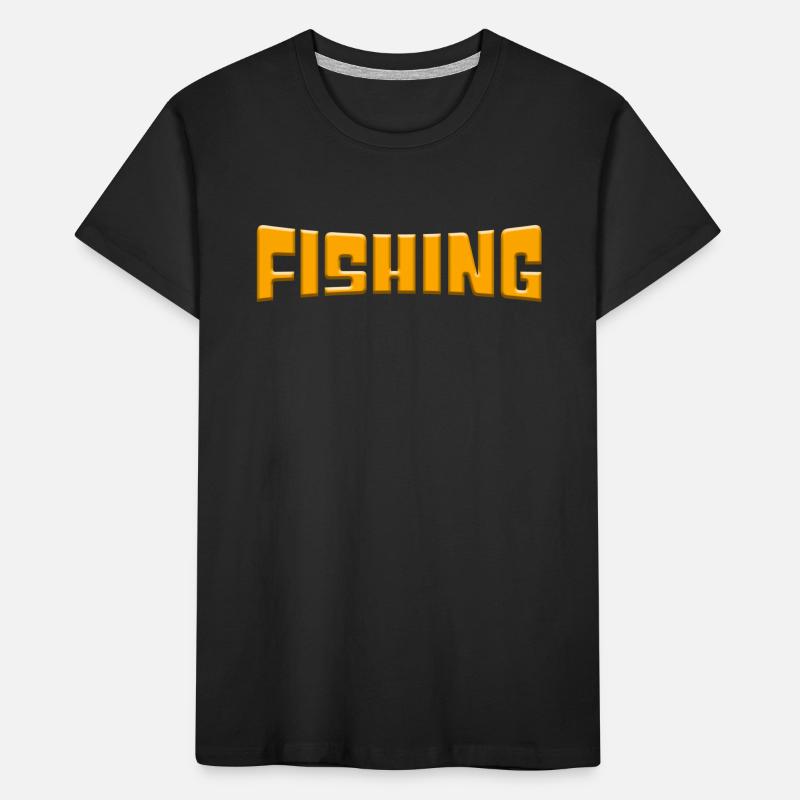 Angling Kids' Premium Organic T-Shirt