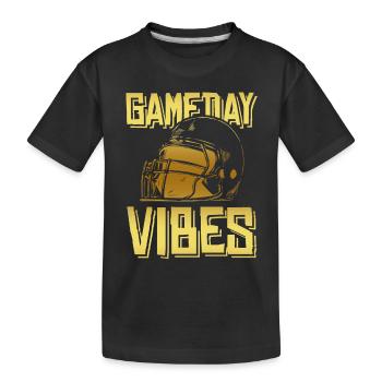 match de football - T-shirt bio Premium Enfant - noir - Devant