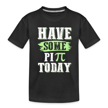 Learn mathematics - Kids' Premium Organic T-Shirt - black - Front