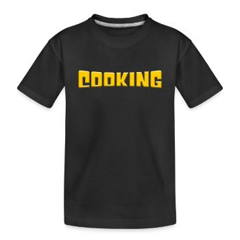 Cuire - T-shirt bio Premium Enfant - noir - Devant