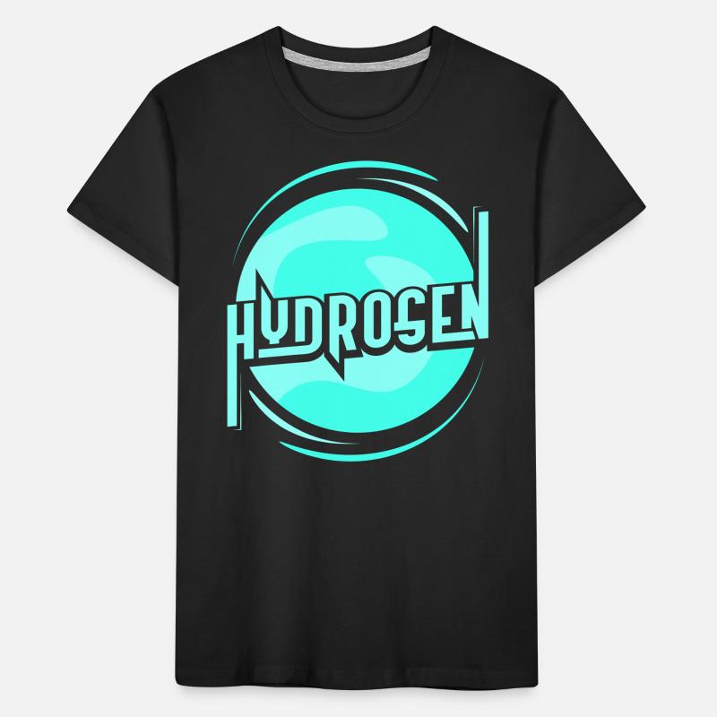 Hydrogène Energie Élément Hydrogène T-shirt bio Premium Enfant