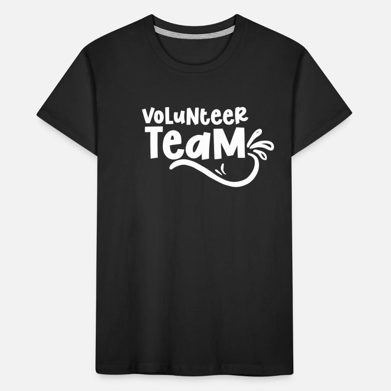 Freiwilligen Team Freiwillig Freiwilliger Beruf Kinder Premium Bio T-Shirt