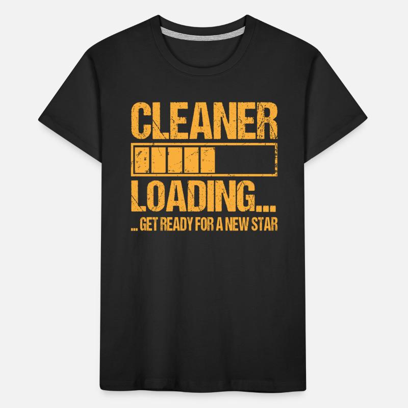 Cleaner loading Cleaner Training Kids' Premium Organic T-Shirt