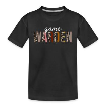 Garde-chasse Leopard Print Drôle cadeau - T-shirt bio Premium Enfant - noir - Devant