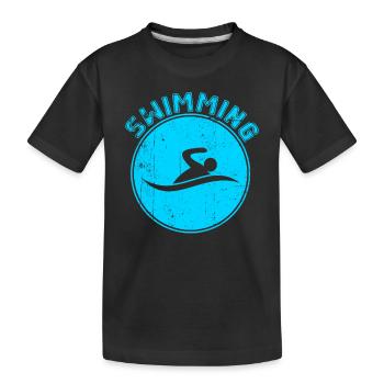 Nager - T-shirt bio Premium Enfant - noir - Devant