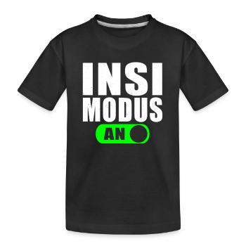 Mode Insi activé - T-shirt bio Premium Enfant - noir - Devant