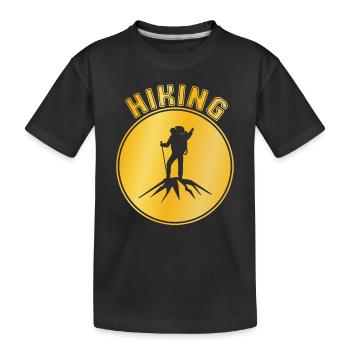 Alpinisme - T-shirt bio Premium Enfant - noir - Devant
