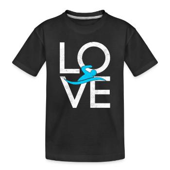 Nager - T-shirt bio Premium Enfant - noir - Devant