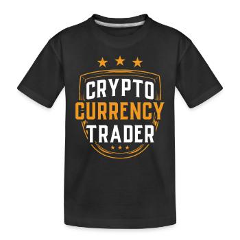 Cryptocurrency Traders Crypto Crypto Trader - T-shirt bio Premium Enfant - noir - Devant