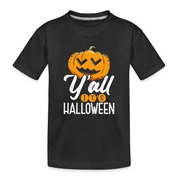 Yeah es ist Halloween - T-shirt bio Premium Enfant - noir - Devant